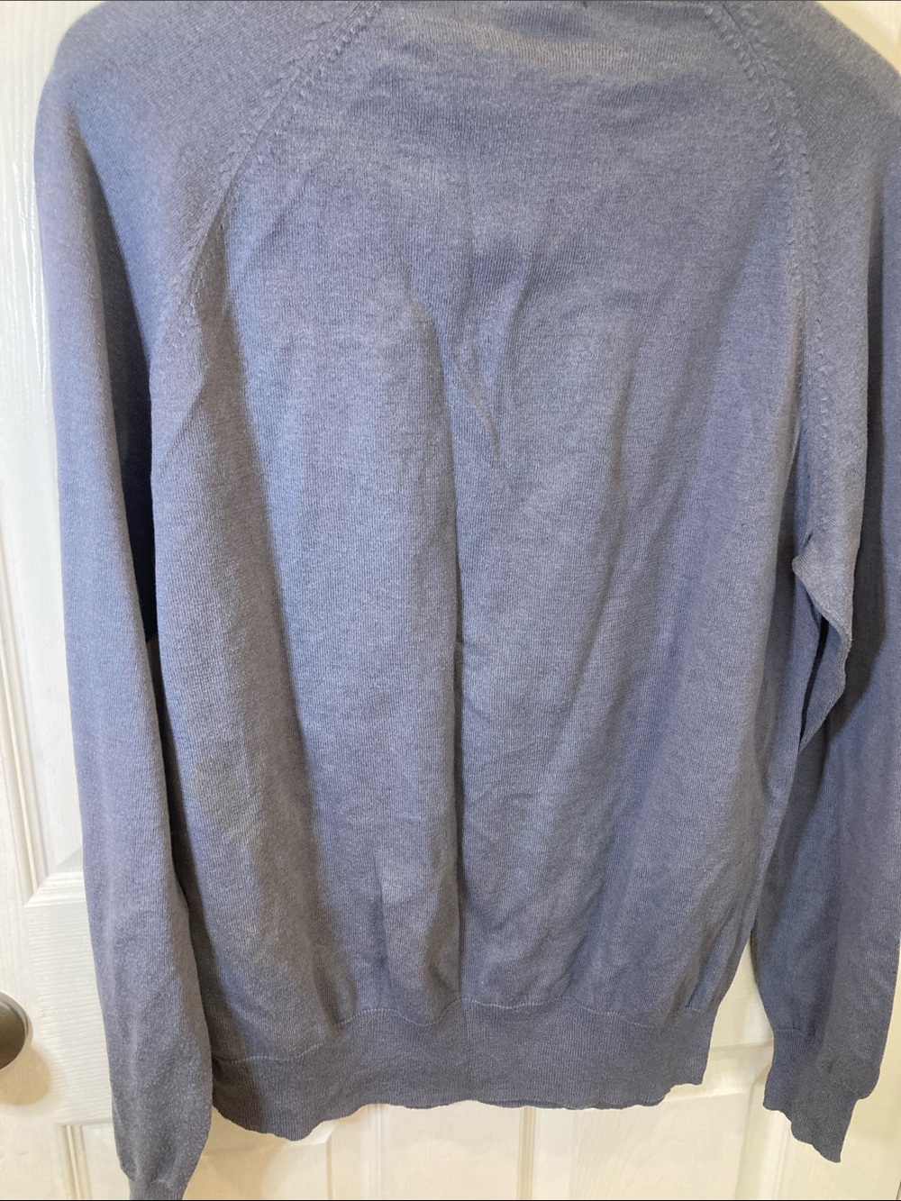 J. Crew Men's Pale Blue Crewneck Sweater - Picture 8 of 8